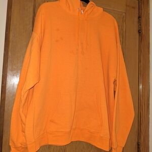 Bright Orange Hoodie